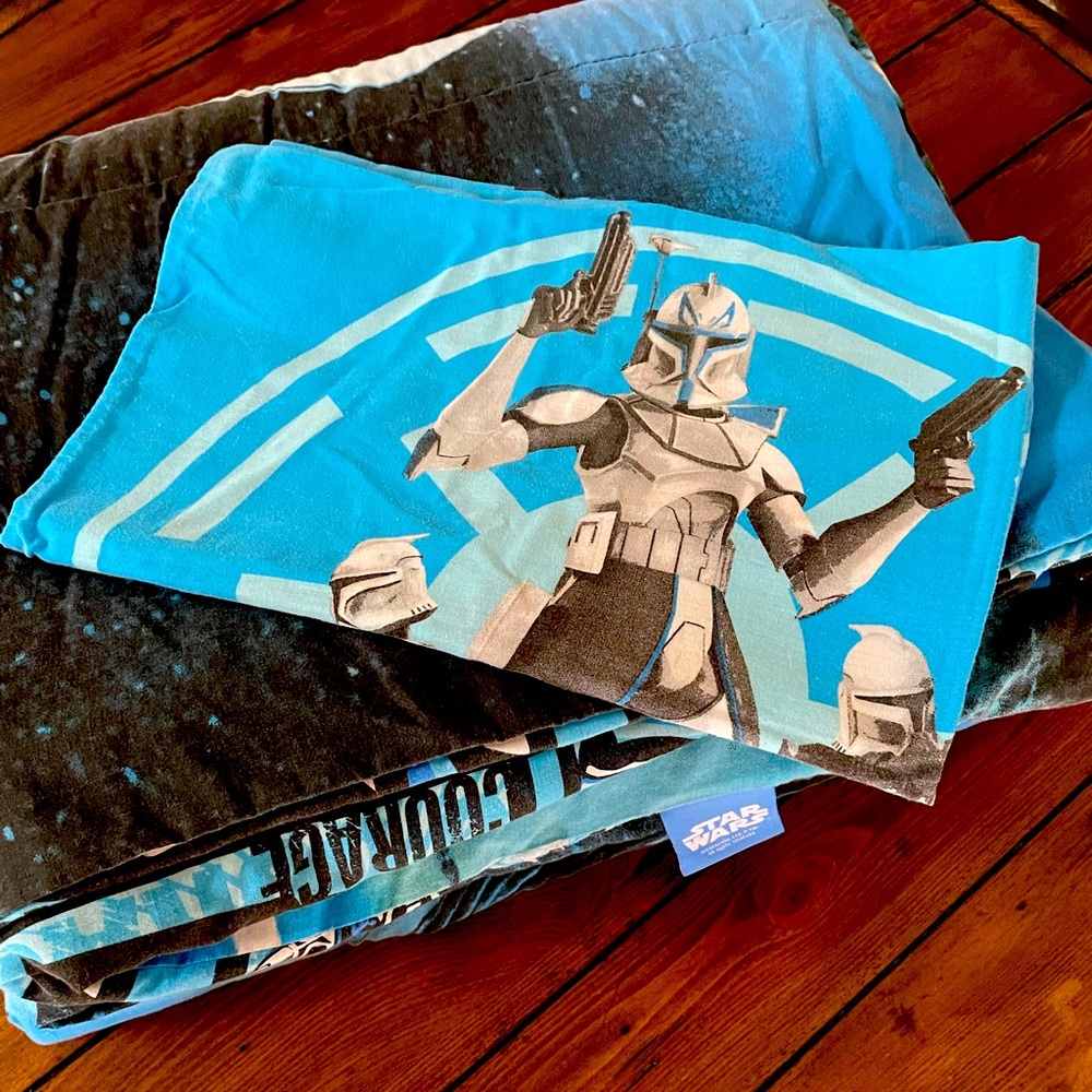 Star Wars Twin Comforter and Pillow case